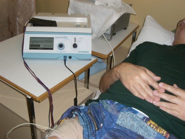 mga pamamaraan ng physiotherapy sa paggamot ng prostatitis