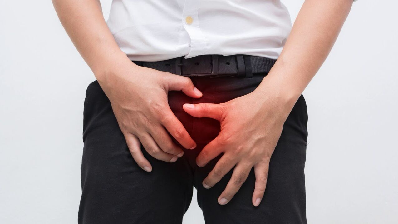 sakit sa singit na may prostatitis