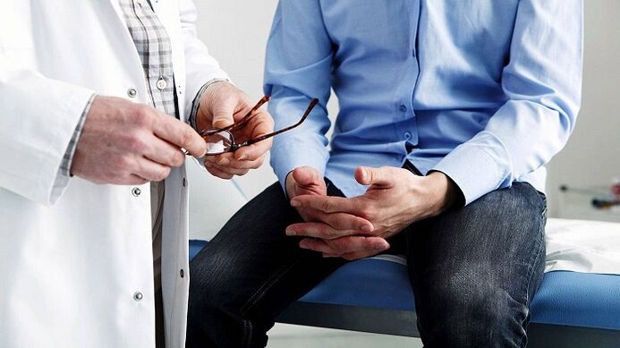 referral sa isang dalubhasa para sa prostatitis